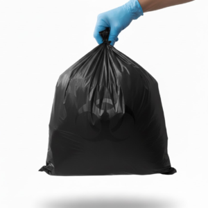Bolsa negra bioseguridad al por mayor